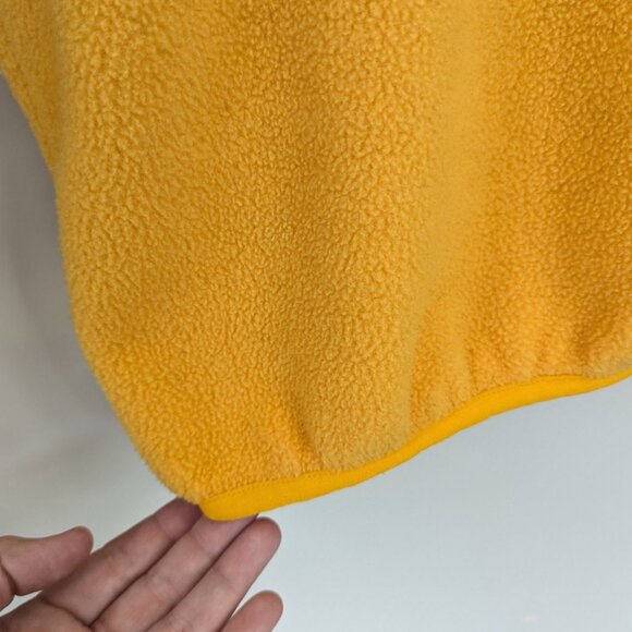 Vintage Yellow Mens Synchilla Snap Pullover Mens XL - Picture 9 of 15